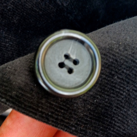 ANTONIO MELANIE LADIES THIN RAILED WIDE LAPEL CORDUROY BLAZER/JACKET - Picture 11 of 17